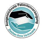 Siegel - Ausgezeichnete Patientenversorgung