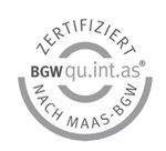 Siegel - BWG, Zertifiziert nach Maas